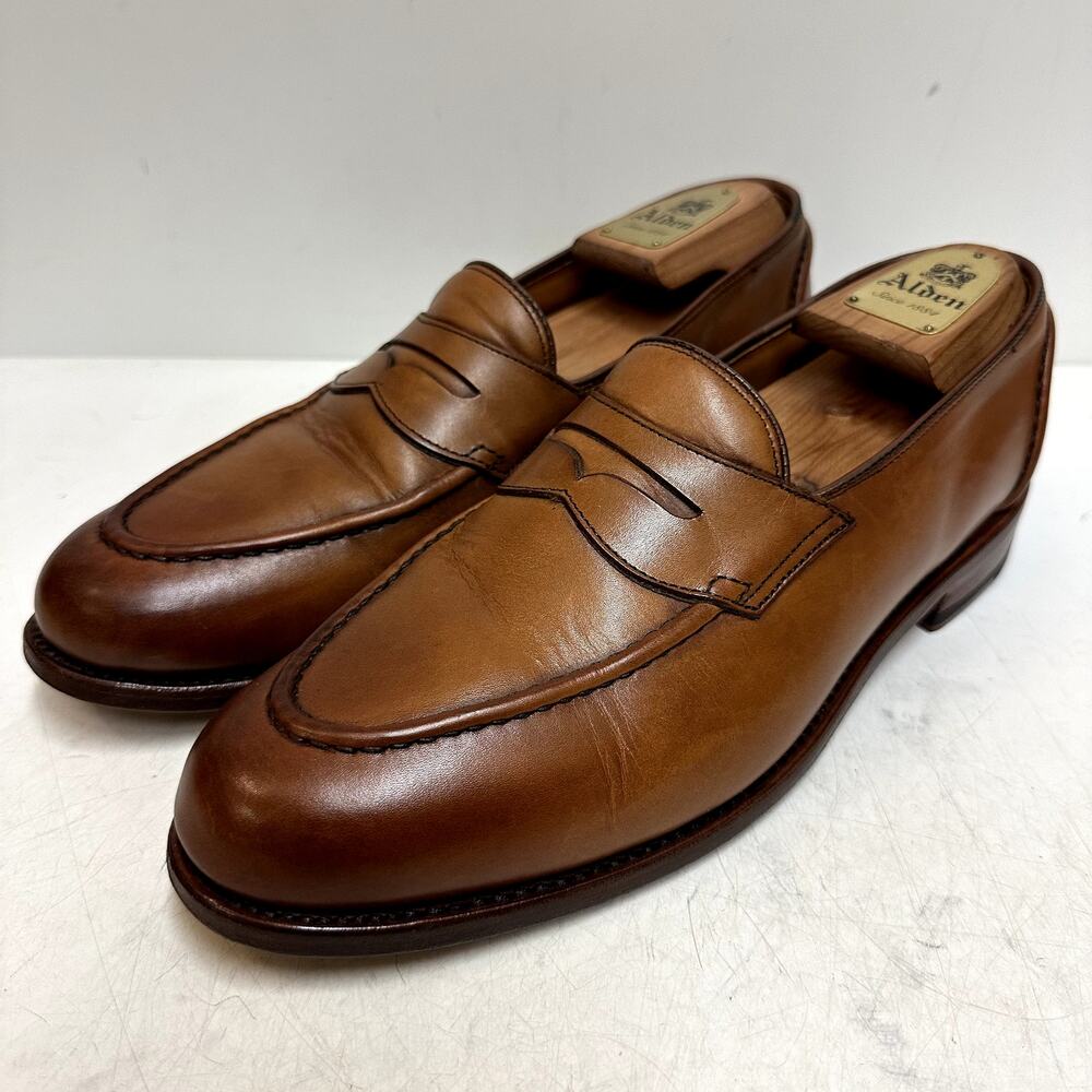 NEW HEELS Allen Edmonds x Polo Ralph Lauren Penny Loafer Calf Made in USA 9.5 D